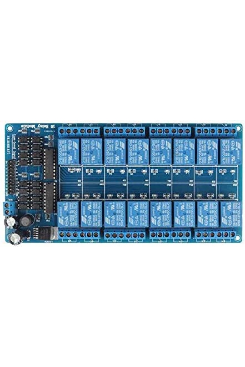 Arduino Relay 16 Channel - 5V Module for Uno Mega2560 and Raspberry Pi - إضغط الصورة للإغلاق