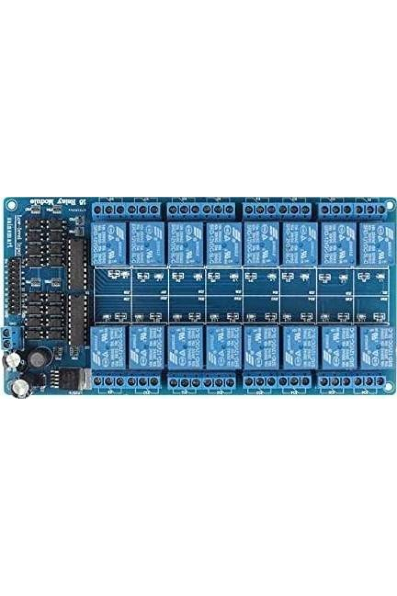 Arduino Relay 16 Channel - 5V Module for Uno Mega2560 and Raspberry Pi - إضغط الصورة للإغلاق